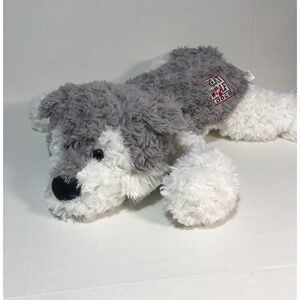 Fiesta Great Wolf Lodge Plush Logo Gray White Stuffed Animal 24" Measured Plush